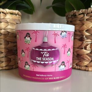 Tis The Season 3-Wick Bath & Body Works Candle